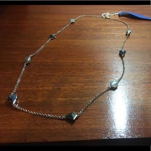 Chloe + Isabel Alpenglow station necklace.